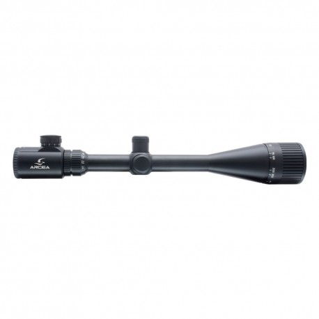 Visor Arcea 6-24x50 mil dot reti. cris. ilum. Front Focus